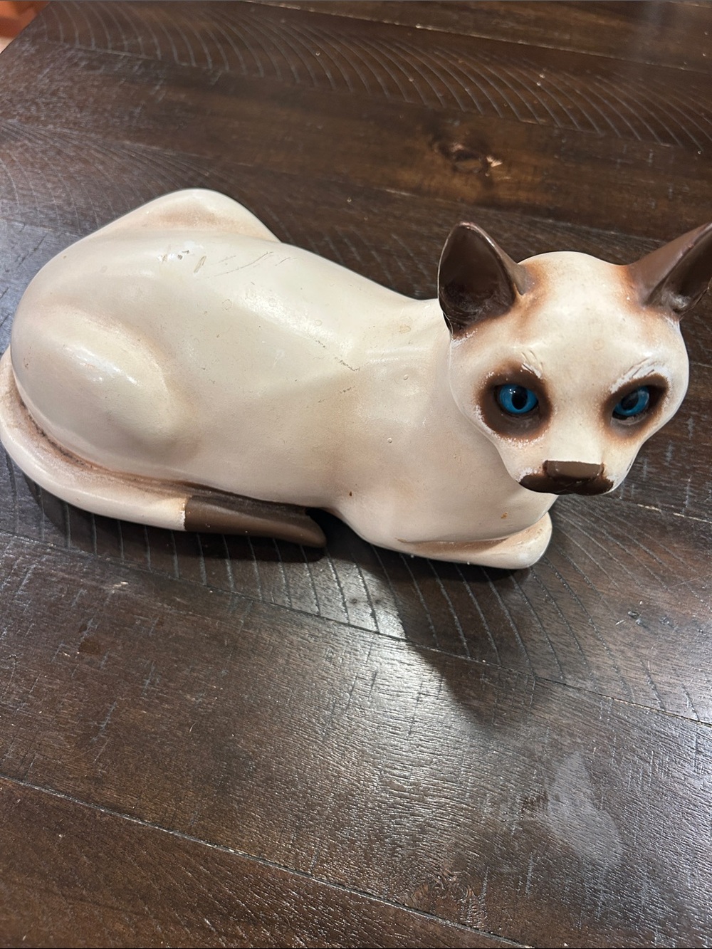 Vintage 1983 Universal Statuary Siamese Cat Figurine